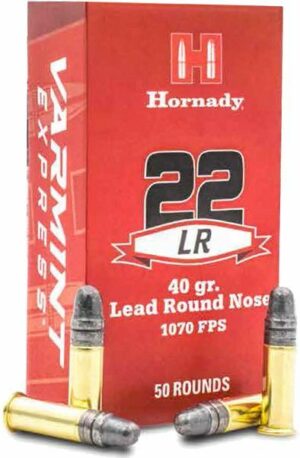 22LR HORNADY VARMINT EXPRESS LEAD ROUND NOSE