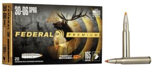 CART FEDERAL 30-06 TROPHY BONDED 165GR