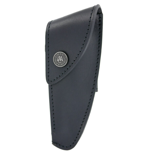 ETUI CUIR NOIR LAGUIOLE 12CM