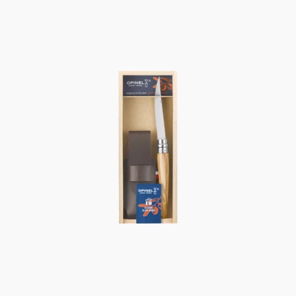Plumier opinel effilé n10 olivier + etui