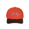 CASQUETTE ORANGE MARRON BLASER