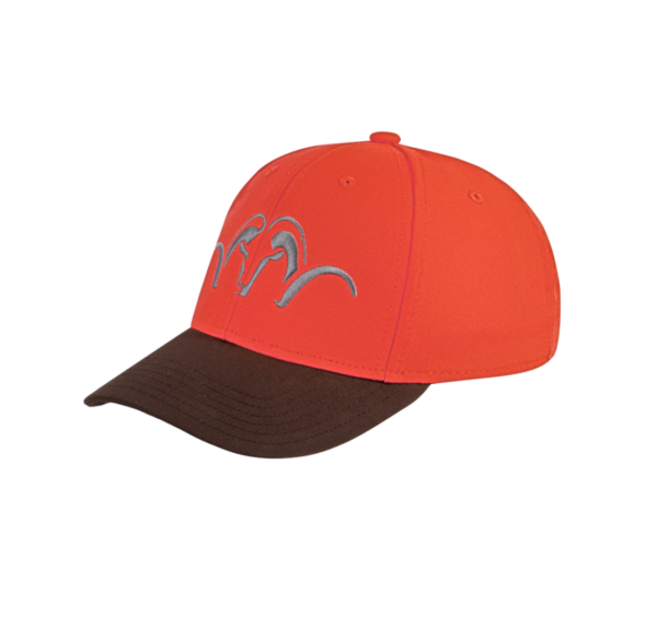 CASQUETTE blaze orange/ Dark Brown L/XL