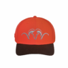 CASQUETTE blaze orange/ Dark Brown L/XL