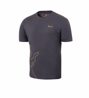 Tee shirt antracite manches courtes M