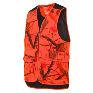 Gilet orange/camo unisex