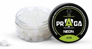 Billes caoutchouc fluorescentes vertes cal.50 X50