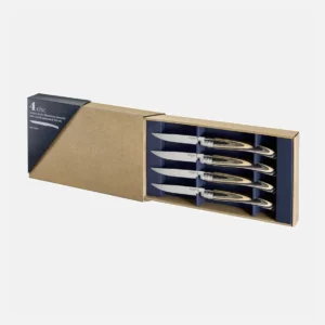 COFFRET TABLE CHIC BOULEAU BLANC/GRIS