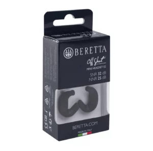 BOUCHONS D'OREILLES BERETTA NOIR off shot